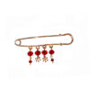 Veiligheidsspeld Broche met Granaatappel Design