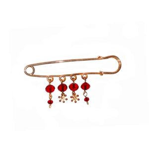 Veiligheidsspeld Broche met Granaatappel Design
