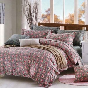 4-delige eenpersoons bedlinnen set – Flower