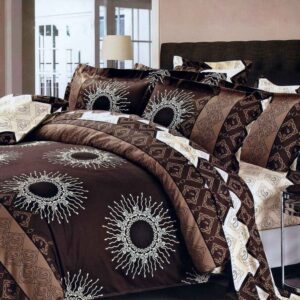 6-delige tweepersoons bedlinnen set – Solar