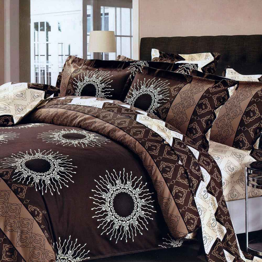 6-delige tweepersoons bedlinnen set – Solar