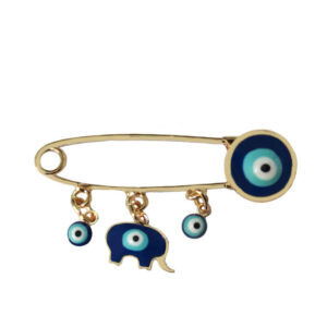 Boze Oog Veiligheidsspeld Broche – Stijlvolle Bescherming