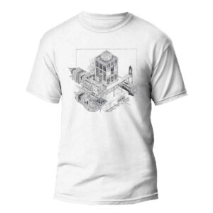 Perzisch T-Shirt Model 1001 Shab – Wit