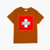 Perzisch T-Shirt Model Tan – Blauw