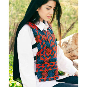 Perzisch Dames Vest – Model Balochi Rood