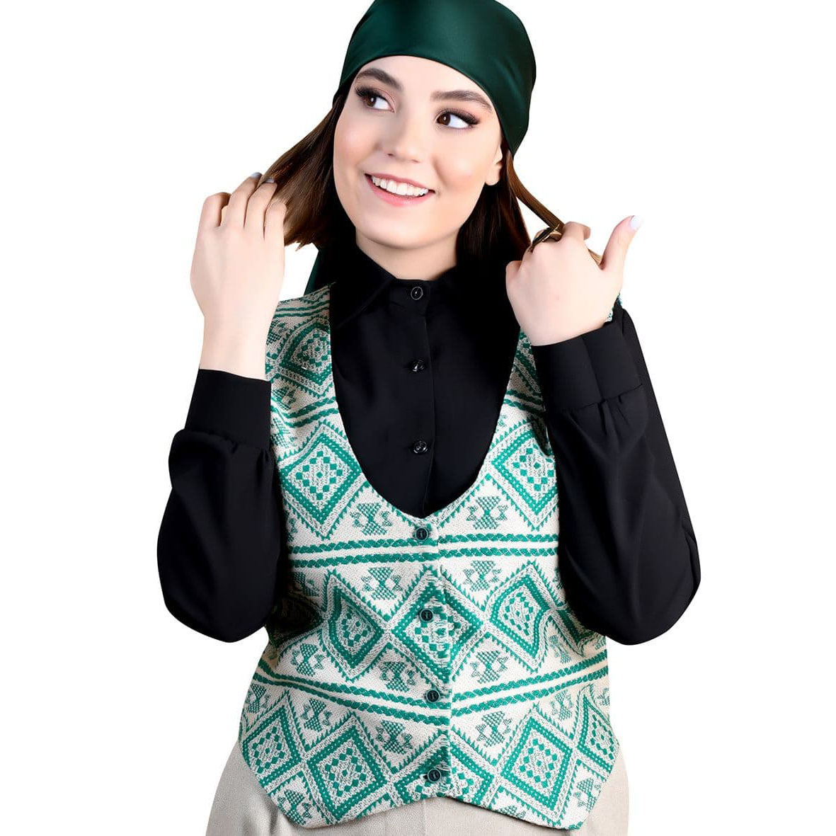 Perzisch Dames Gilet – Model Delnaz