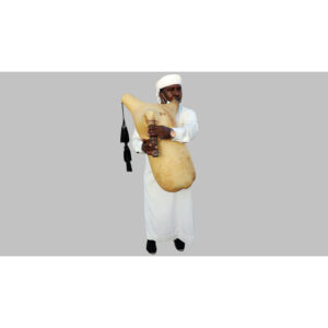 Professionele Arabische Haban/Habbān Doedelzak Huid (Alleen de Huid)