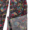 Boheemse Crossbody Schoudertas & Sjaal Set met Vogelmotief