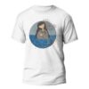 Herfst Kunst T-shirt – Model Khazan | Wit T-shirt met natuurthema