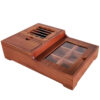 Nafas Design Houten Thee-Organizer Doos met Verwarmer