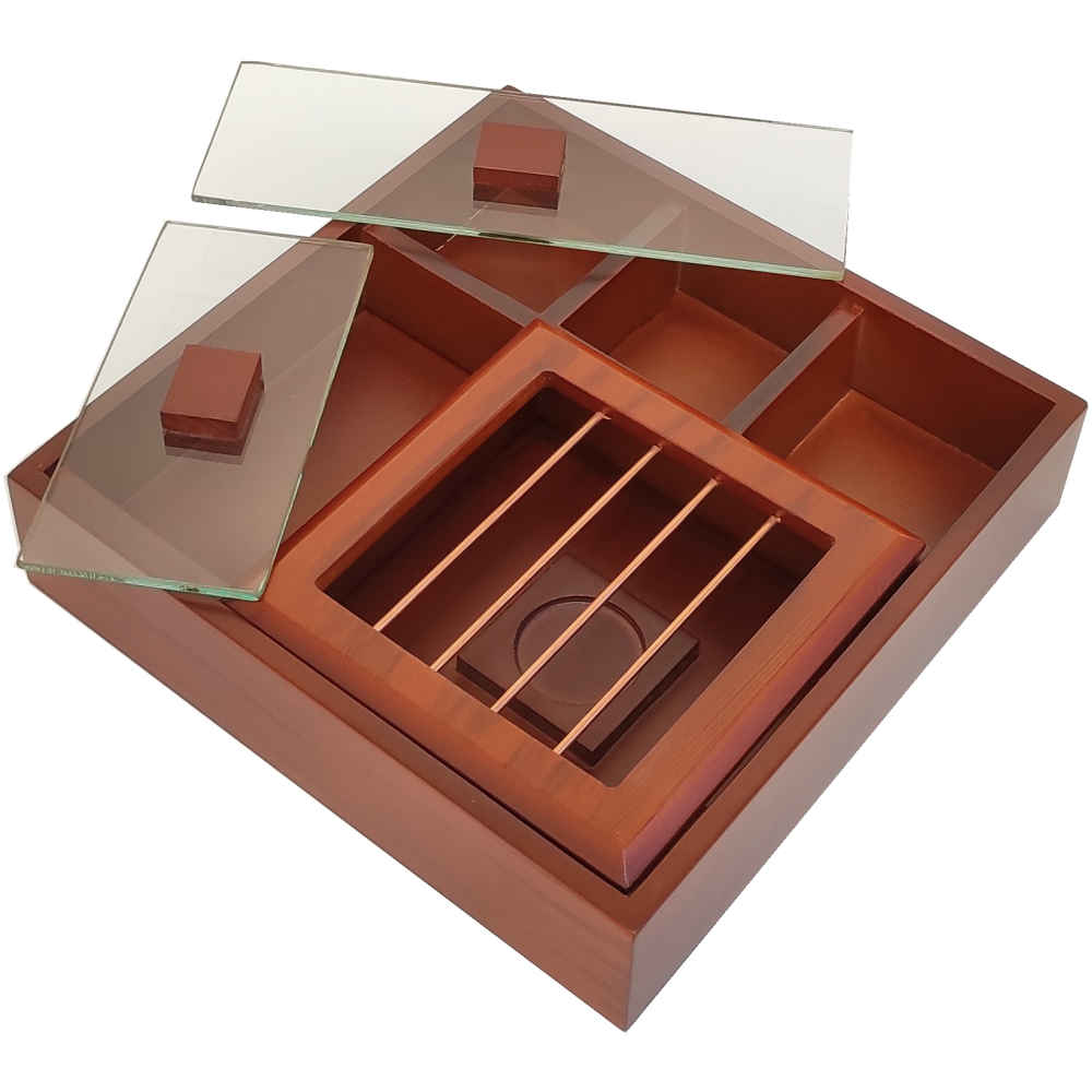 Rasta Collectie Verwarmer-Theedoos-Organizer