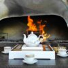 Yasna Model Houten Thee Opbergbox met Geïntegreerde Verwarmer