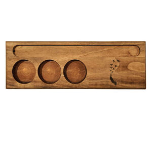 Houten Theelichthouder Par – Rustieke Perzische Tafeldecoratie