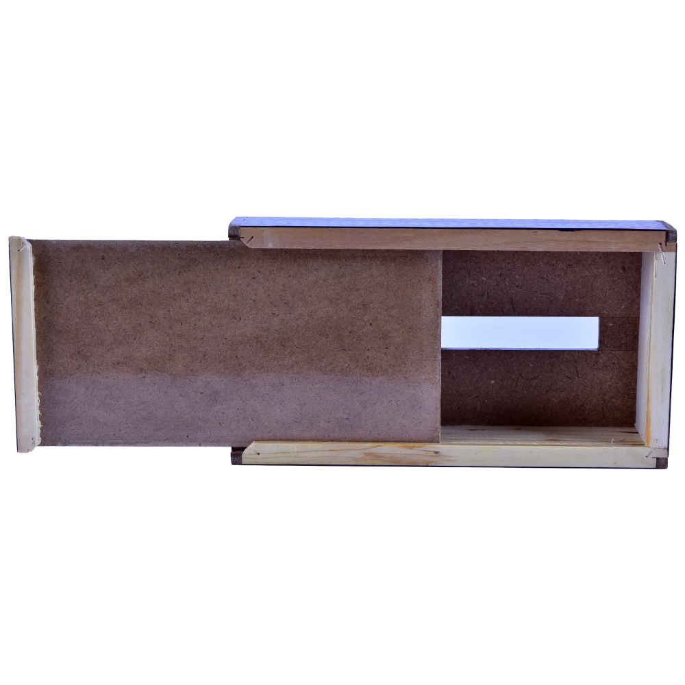Handgemaakte Perzische Houten Tissuebox-Hoes – Inlegwerk Sorena
