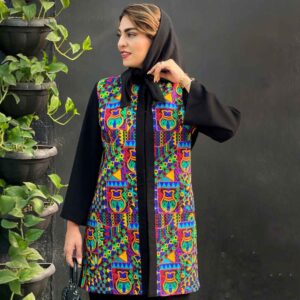 Perzische Manto en broek set model Malakeh