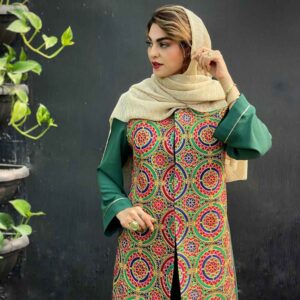 Perzische Manto en broek set model Queen