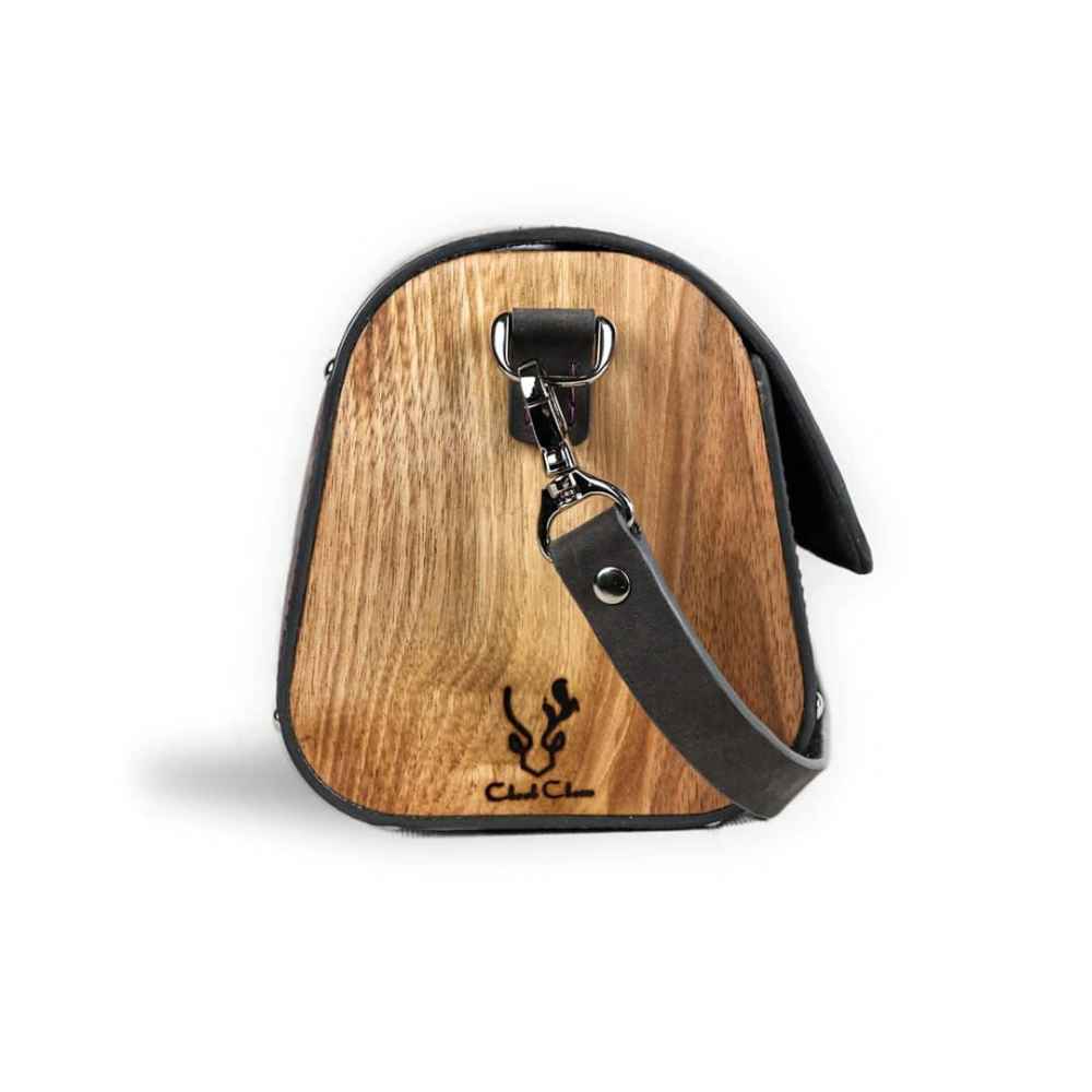 Luxe handgemaakte leren crossbody tas – Petos Model