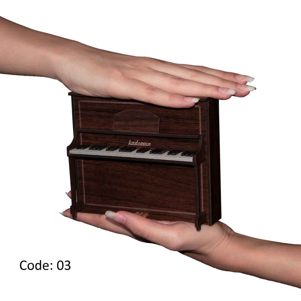Maquette modelbouwset: Perzische piano-instrument replica