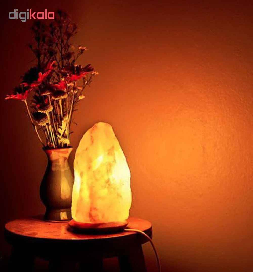 Perzische zoutlamp – Handgemaakt abstract design