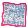 Perzische zijden mini-sjaal voor dames – artistiek luxe & levendig patroon Sepid