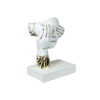 Decoratief Beeldje Gesloten Ogen – Moderne Abstracte Sculptuur