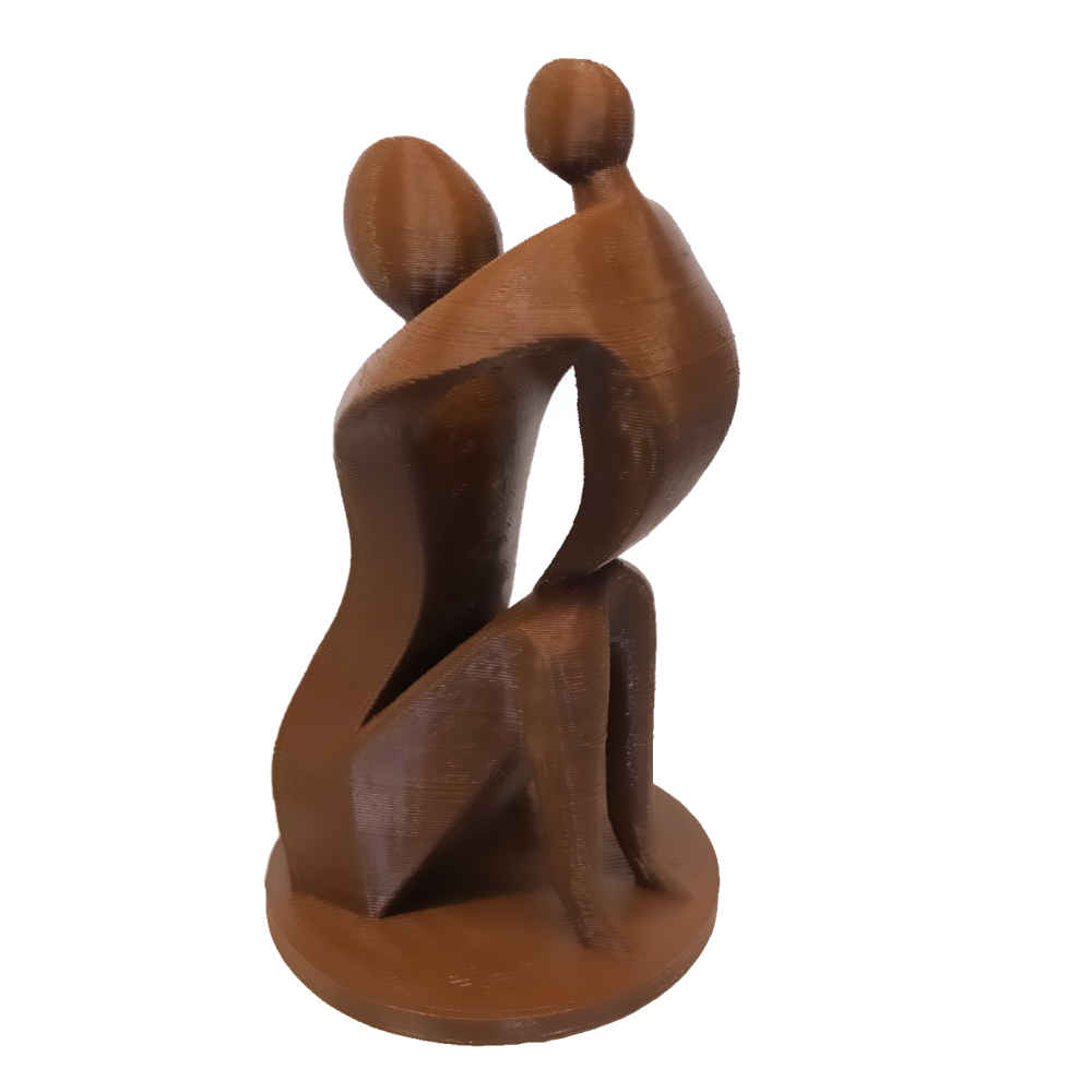 Decoratief moederschap beeld – Elegante zwangerschapsculptuur