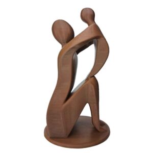 Decoratief moederschap beeld – Elegante zwangerschapsculptuur