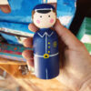 Handgemaakte houten peg poppetjes – Politie & Dief