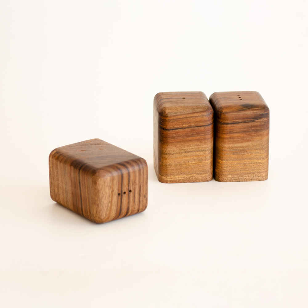 Houten Zout- en Peperstrooiers Hamta – Bruin
