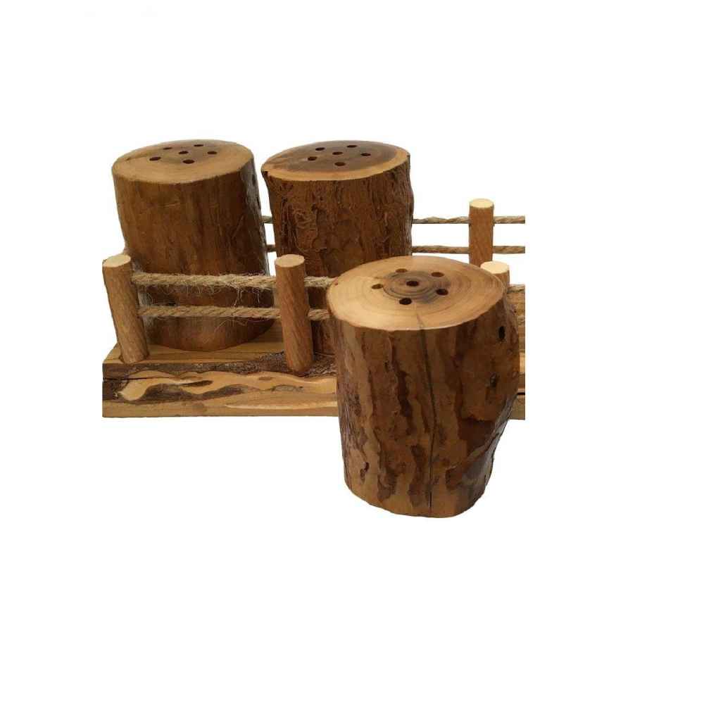 Houten Zout- en Peperstrooiers Paradise – Klassiek