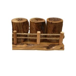 Houten Zout- en Peperstrooiers Paradise – Klassiek