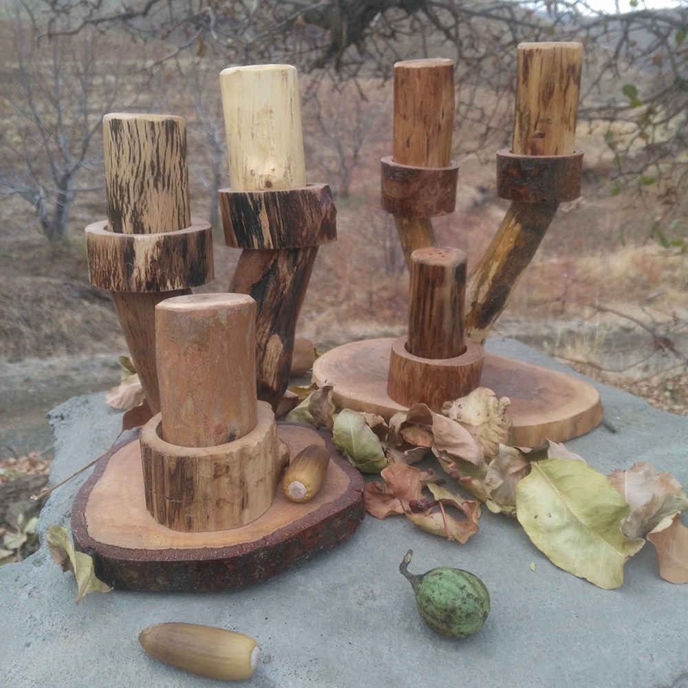 Houten Zout- en Peperstrooiers Tarlan – Bruin