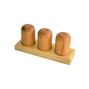 Houten Zout- en Peperstrooiers Yara – Klassiek Hout