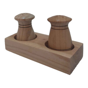 Houten Zout- en Peperstrooiers Zanbagh – Ambachtelijk Hout
