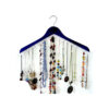 Sieradenhouder en organizer – Hanger model (Zwart Hout, 2x)