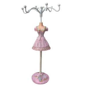 Sieradenhouder en organizer – Roze paspop model