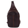 Leren schoudertas sling – Luxe handgemaakt Barez