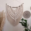 Macramé wandtapijt Bohemian Antic