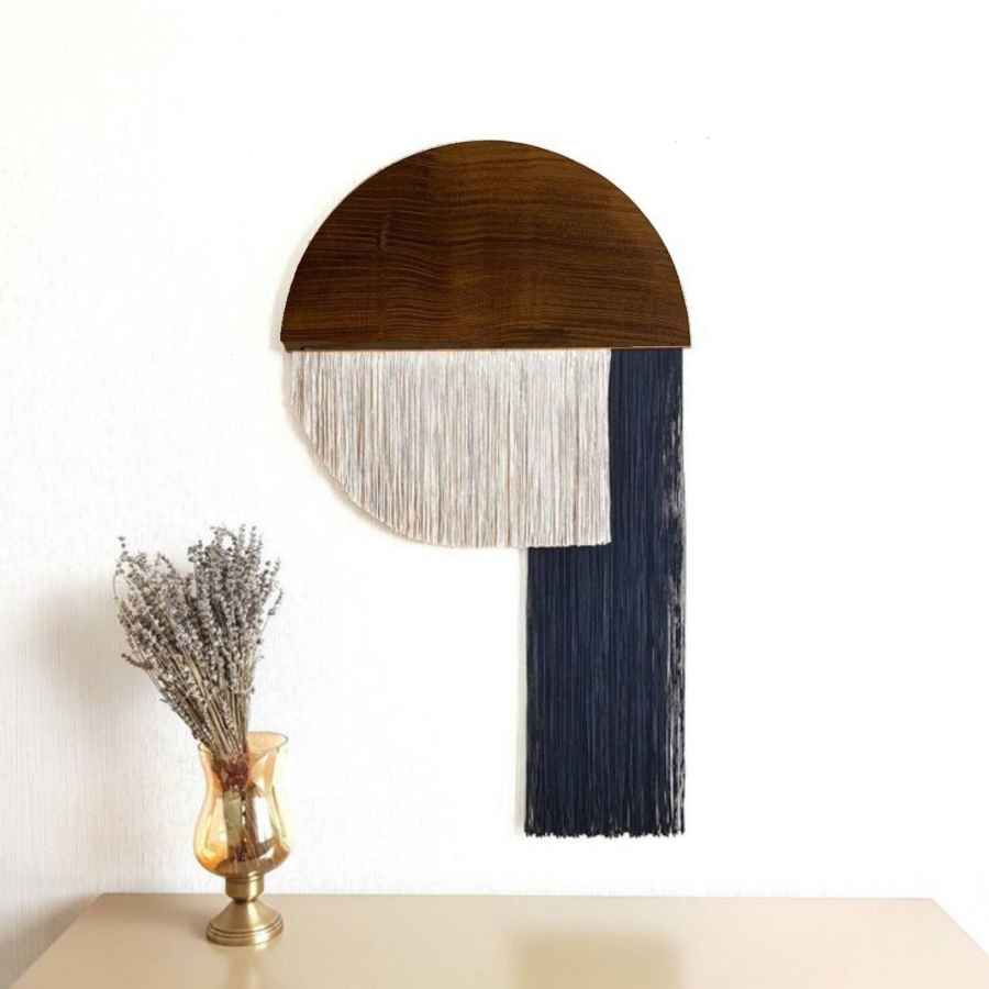Macramé wandtapijt Bohemian Bina