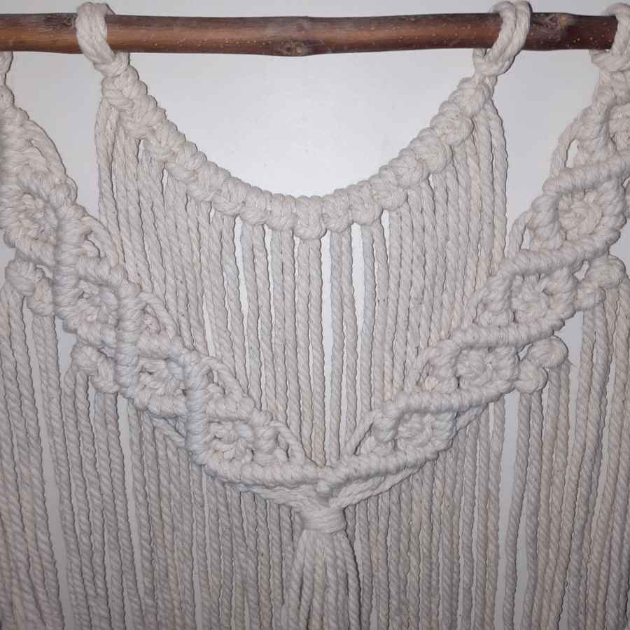 Macramé wandtapijt Bohemian