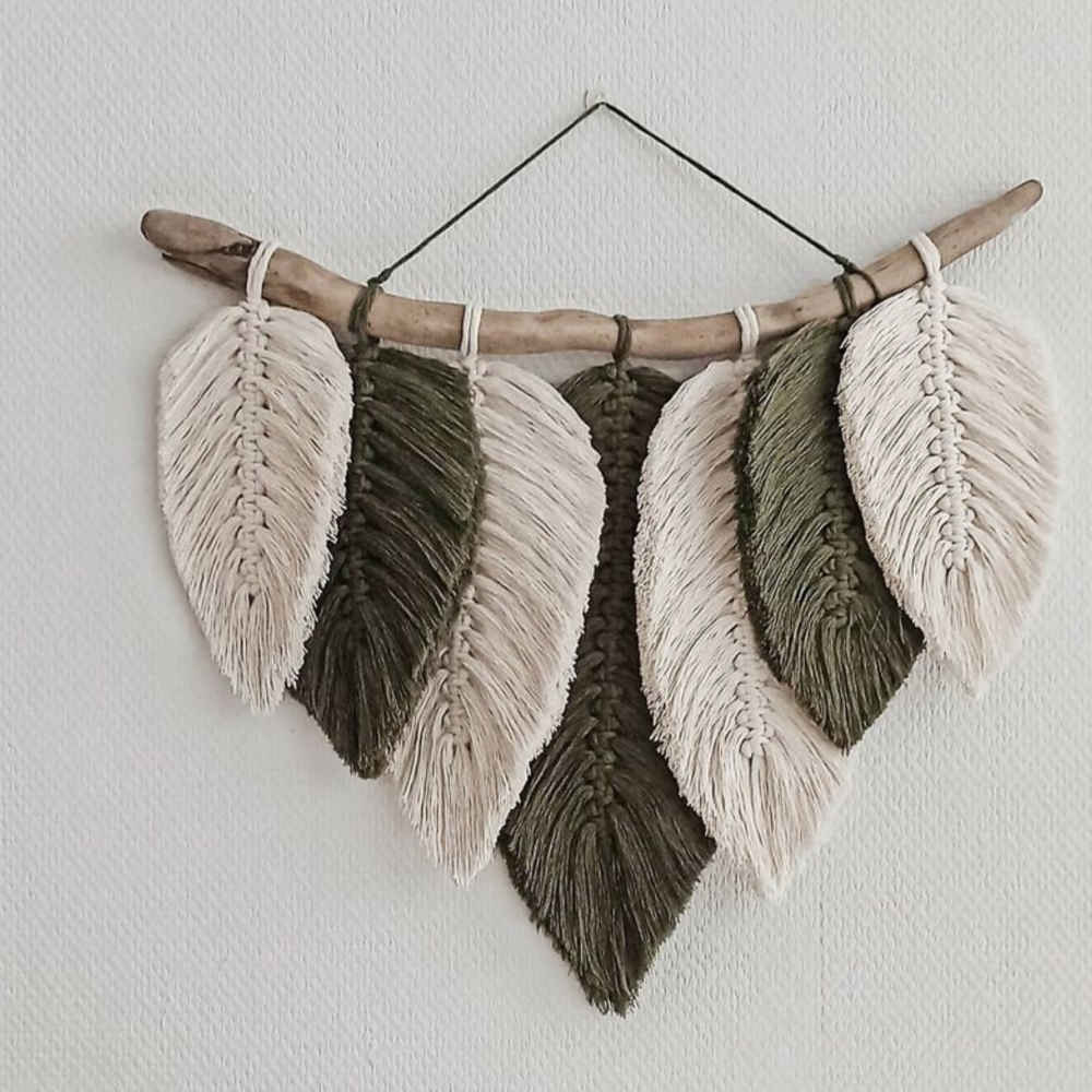 Macramé wandtapijt Bohemian Hedieh