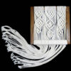 Macramé wandtapijt Bohemian Lilac