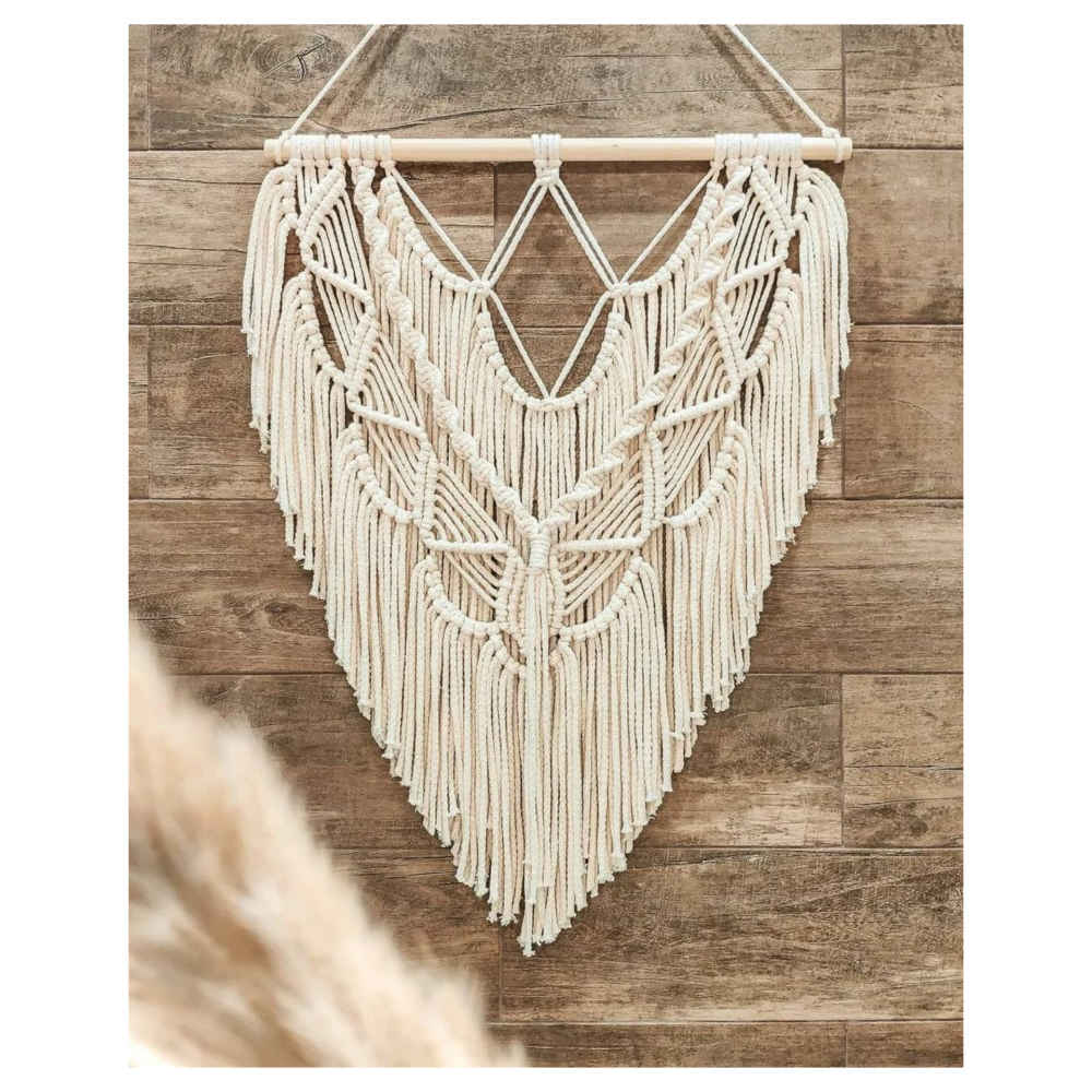 Macramé wandtapijt Bohemian Parvaz