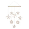 Macramé wandtapijt Bohemian Snow