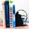 Ahmad Shamlou Metalen Boekensteun – Kunstzinnig Design