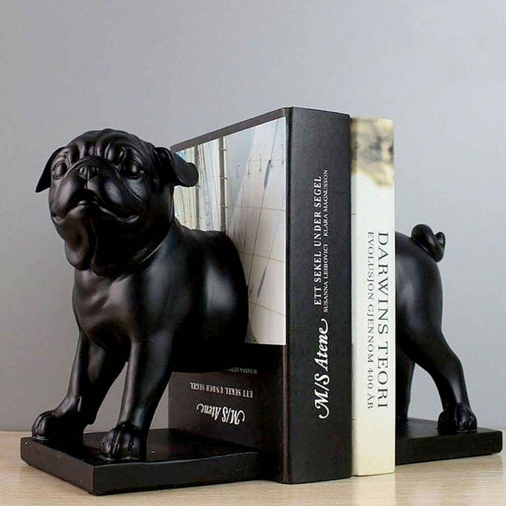 Hond Figuur Boekensteun – Polyester Sculptuur
