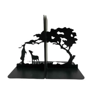 Boomdesign metalen kunst boekensteun – Geschikt voor natuurthema’s
