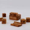 Perzische Bureaukalender — Model Mandegar — Hout