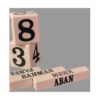 Perzische Bureaukalender — Model Shahrbanoo — Hout