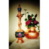 Decoratieve koperen fles met Perzische Minakari-emaille Reyhan